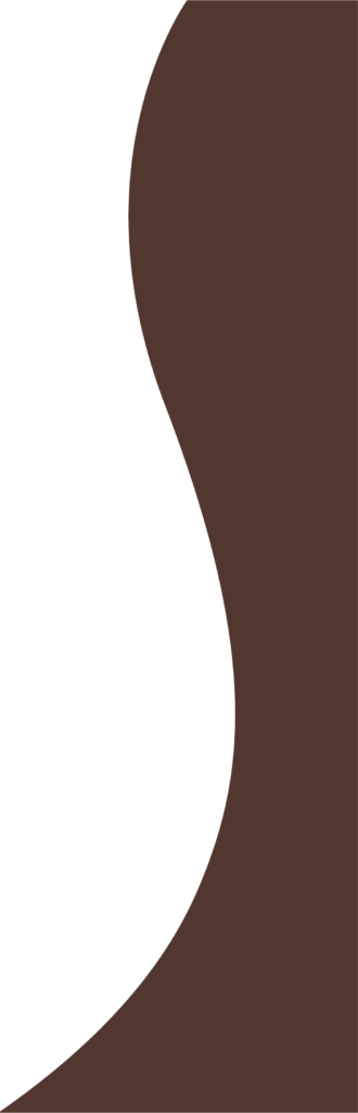 decorative brown shape